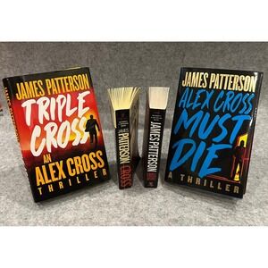 Lot of 4 James Patterson Books - Alex Cross Series
